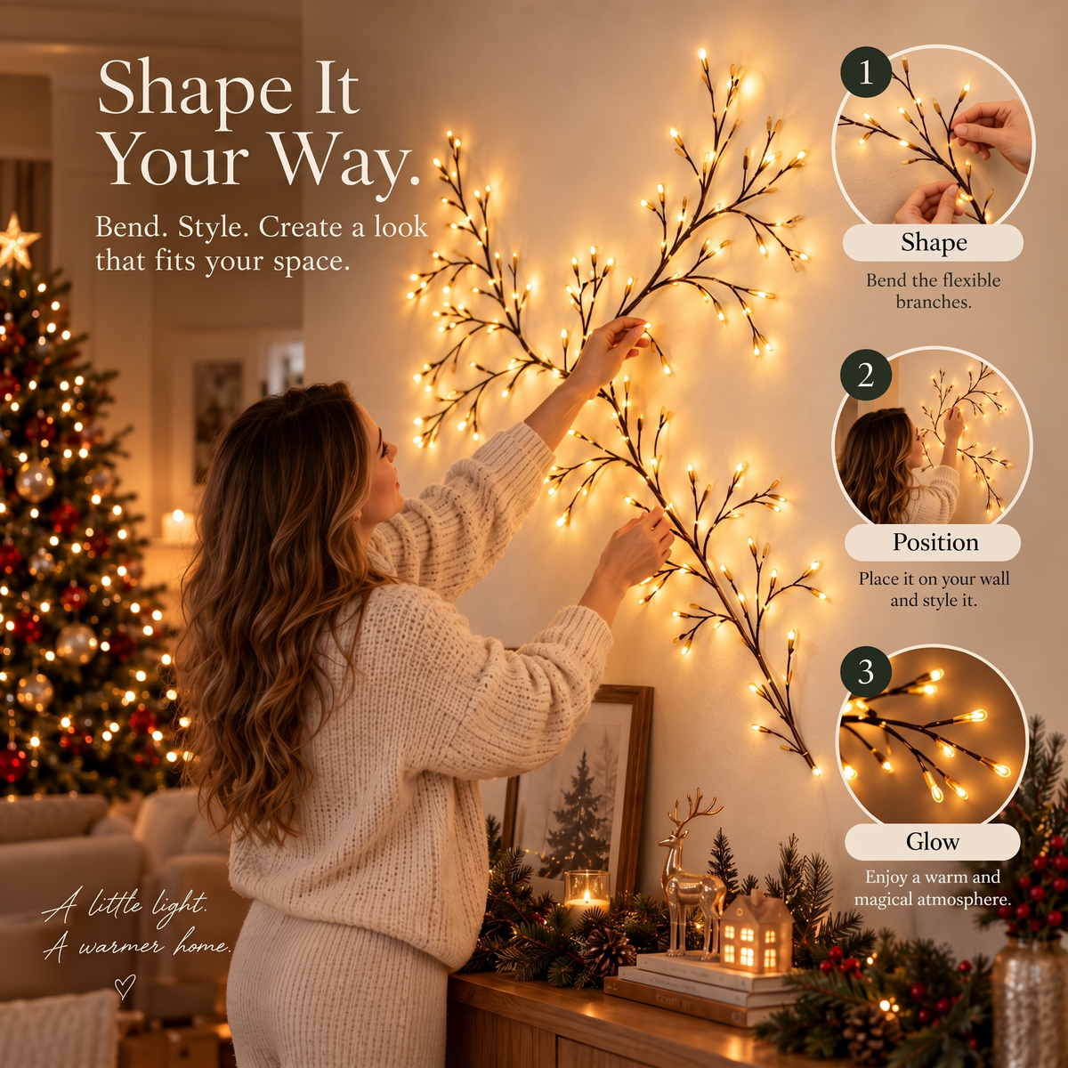 Christmas Tree Branch Lights